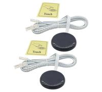 Pjeghbvop Contrôleur LED Touch Dimm pour meubles en bois, interrupteur de lumière de placard capacitif et variateur tactile à intensité variable facile à installer avec commande manuelle