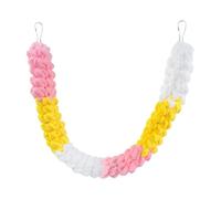 Pjeghbvop Corde d'escalade en coton faite à la main pour petits animaux domestiques, lavable pour animaux vivants en cage, perroquets faciles à installer