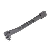 Pjeghbvop Durabilité PCIe5.0 2VHPWR 600W 16Pin Câble d'extension à angle droit pour améliorer les performances GPU GPU