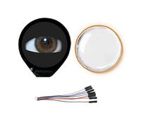 Pjeghbvop Écran rond de 0,71 pouces - Panneau LCD avec rétroéclairage élevé pour appareils électroniques portables et robotique LCD à faible consommation d'énergie