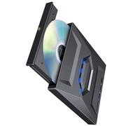Pjeghbvop Lecteurs externes, lecteur USB 3.0 de type C, graveur Blu-ray | Transfert rapide de données pour ordinateur portable, ordinateur de bureau, lecteurs optiques externes, graveur et lecteur