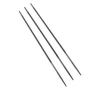 Pjeghbvop Lot de 3 limes rondes pour tronçonneuse 4 mm