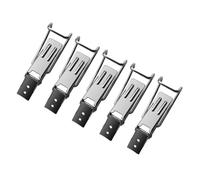 Pjeghbvop Lot de 5 clips pour aspirateur en acier inoxydable pour aspirateur à usage domestique et commercial