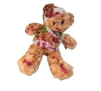 Pjeghbvop Ours blessé d'horreur - Peluche avec pendentif gothique effrayant - Accessoires de cosplay gothique, taille unique, comme décrit