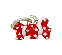 Pjeghbvop Pendentif de dessin animé pour la fabrication de bijoux faits à la main avec surface peinte à goutte, composants de collier, accessoires de bracelet, composants de collier, Einheitsgröße