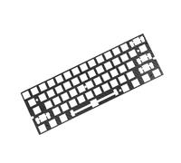 Pjeghbvop Plaque d'amortissement acoustique précise pour claviers, plateau de positionnement pour 60 % des claviers mécaniques, améliore la frappe et le son du clavier. Plaque d'amortissement