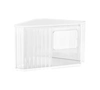 Pjeghbvop Pot pour hamster pour animal domestique, bain de sable, grand bain de sable, accessoire de cage, facile à nettoyer, pas de déversement, baignoire