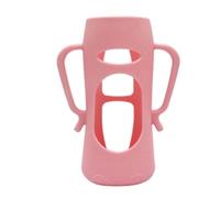 Pjeghbvop Protection thermique pour biberon de lait résistante aux chocs, poignée sûre, silicone de qualité alimentaire pour la housse de protection pour biberons