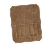 Pjeghbvop Sac de rangement robuste pour couteaux de chef, étui à couteaux en toile cirée, avec 7 compartiments pour couteaux, outils de cuisine, sacs à couteaux, sac robuste pour chefs, kaki, Mass