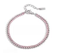 Pjeghbvop Trombones réglables en forme de cœur en acier inoxydable, bijoux empilables pour femme, cadeau d'amitié, trombone en acier inoxydable, taille unique, comme décrit