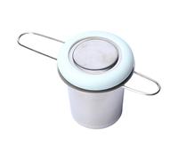 Pjeghbvop Œuf moderne avec filets en acier inoxydable résistants à la corrosion pour une utilisation au bureau ou au bureau, panier d'infusion avec couvercle, filtre à thé portable