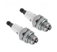 PJFXUIZ Lot de 2 Bougies d'allumage 2 Temps pour tronçonneuse L7T CJ8 AM54450 010769 BM6A BPMR7A 33cc 47cc 49cc pour Scooter, Quad, Dirt Bike, Pocket Bike, Kart