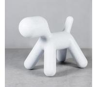 PJGFBYT Chaise en plastique pour chiot, repose-pieds créatif pour chien, repose-pieds de dessin animé, convient pour chambre à coucher, salon, entrée cadeau (taille : 56 x 35 x 46 cm)