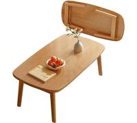 PJGFBYT Table basse pliante portable rectangulaire petite table basse petit espace simple tatami japonais (taille : 44 x 55 x 100 cm)