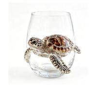 Pjjrdh Artisanal Blue Ringed Octopus Glassware,3d Ocean Animal Glass Cup(5)