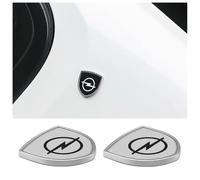 PjjxQf Voiture 3D Emblèmes pour Opel Astra j Insignia Astra g Corsa Zafira b Mokka Vivaro-Modelle,Autocollant Décalcomanies D'insigne Capot Décoratif Badge Logo Insigne Emblème Tronc Logo,B-Normal