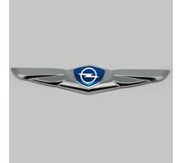 PjjxQf Voiture 3D Emblèmes pour Opel Vauxhall Adam Ampera Cascada Crossland X Omega-Modelle,Autocollant Décalcomanies D'insigne Capot Décoratif Badge Logo Insigne Emblème Tronc Logo,D-Normal