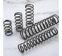 PJLANG 5PCS Springs comprimés, diamètre du fil de 0,7 mm, diamètre extérieur 16mm, longueur libre (60-100) mm, 0.7x16x (60-100) mm Spring compressé en acier à ressort(Length 90mm)