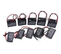 PJLANG CBB61 1UF 1,2UF 1,5UF 2UF 2,5UF 3UF 3,5UF 4UF 4,5UF Capacité de démarrage Condensateur de ventilateur CA Condensateur de fonctionnement du moteur 450 V(CBB61 3UF)