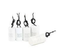 PJLANG Condensateur CBB60 450 V CA 3 UF, 4 UF, 5 UF, 6 UF, 8 UF, 10 UF, 12 UF, 15 UF, 18 UF, 20 UF, 25 UF, 30 UF, 35 UF, 40 UF, 45 UF, 50 UF, 60 UF, 5% Condensateurs de pompe à moteur(3UF)