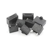 PJLANG Condensateur de démarrage for ventilateur de climatiseur CBB61 1,2/1,5/2/2,5/3/3,5/4/4,5/5/6 UF(3.5UF 450V)