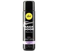 pjur BACK DOOR Relaxing Silicone Anal Glide - Gel lubrifiant anal à base de silicone - Pour le sexe anal intense (100ml)
