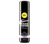 pjur BACK DOOR Relaxing Silicone Anal Glide - Gel lubrifiant anal à base de silicone - Pour le sexe anal intense (250ml)