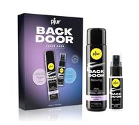 pjur BACK DOOR Value Pack (100ml + 20ml) - Kit exclusif avec gel lubrifiant et spray pour une pratique décontractée et voluptueuse du sexe anal, parfait pour des échanges longs et intenses.