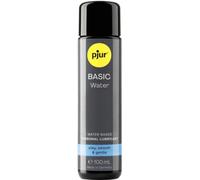 pjur BASIC Water-based - Gel lubrifiant à base d'eau pour débutant - Convient également à l'utilisation des sex-toys (100ml)