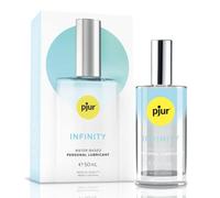 pjur INFINITY water-based - Un gel lubrifiant de qualité à base d’eau dans un flacon de verre élégant - Pour un plaisir infini (50ml)