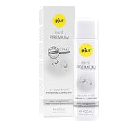 pjur med PREMIUM (100ml) - Gel lubrifiant de qualité médicale à base de silicone - Pour les peaux/les muqueuses très sensibles