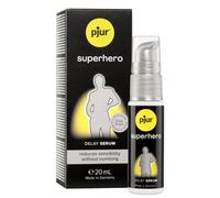 pjur superhero Delay serum - Gel retardant pour homme - Réduit la sensibilité du pénis, sans anesthésier (20ml)