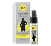 pjur superhero Strong Spray - Spray retardant très concentré pour homme - À l'extrait de gingembre (20ml)