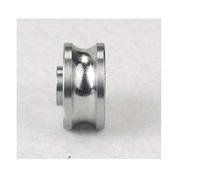 PJVPEJOD Produits de Transmission Puissance SG10 10 pièces Galets roulement avec rainure en Arc Gothique - Type SG10RS Roulements Machine à Broder SG10-2RS Excellents roulements Billes Acier chromé