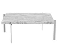 PK 61 Table basse Marbre Gris-Blanc Fritz Hansen Modèle anniversaire - FRITZ HANSEN PK61 JUBI