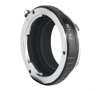 PK-LM Adaptateur d'objectif pour objectifs PK sur appareils photo LM | Connexion sans couture, montage PK vers LM, compatibilité complète, construction légère, finition noire