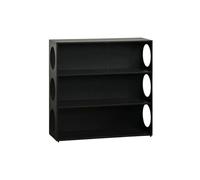 PK6ZKRkAV Bibliothèques Étagère d'angle Vintage en Acier au Carbone(Noir)