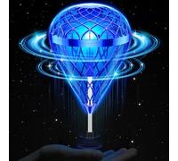 PKBOSS Parachute Jouet,Main Lancer Boule Volante Lumineuse à survol contrôlé manuellement avec LED,Jouets de vol extérieurs Cadeaux pour garçons et Filles de 6 à 12 Ans