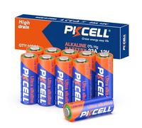 PKCELL Lot de 10 piles alcalines A23 23 A 12 V 12 V Spécialité 23AE