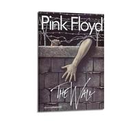 PKEUEHXTO Pink Floyd Poster mural décoratif sur toile pour chambre familiale - 50 x 75 cm