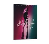 PKEUEHXTO Poster décoratif sur toile à suspendre pour couverture d'album de chanteur de musique célèbre Ellie Goulding - Décoration murale moderne pour chambre à coucher (50 x 75 cm)