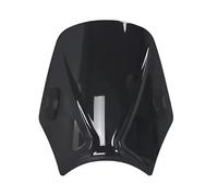 PKFNKJ Moto Pare-Brise Et Déflecteurs pour Triumph Street Twin, Bulle Kit Protection Saut Protecteur Vent Saut Accessoire,A/Black