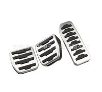 PKFNKJ Voiture Pédales pour Landrover Freelander 2, Antidérapant D'accélérateur Couvercle Frein Coussinets Embrayage Accessoire,A/3PCS Manual
