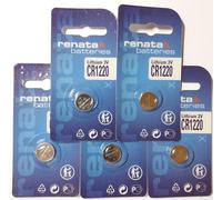 Pkg/5 Type CR1220 Renata Swiss Lithium Batteries