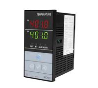 PKHDLYEU Contrôleur de température Contrôleur de température Entrée Universelle Thermocouple PT100 K Sortie Relais numérique PID SSR for Chauffage et Refroidissement avec Alarme Fahrenheit(MC401)
