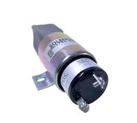 PKHDLYEU Électrovanne d'arrêt 1751, Interrupteur d'arrêt de Carburant, Accessoires de générateur, pièces DC12V 24V(2 Wires,12V)