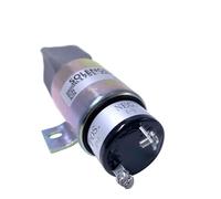 PKHDLYEU Électrovanne d'arrêt du Moteur 1751, Extinction électronique, Interrupteur de Coupure de Carburant, Accessoires de générateur, pièces DC12V 24V(1751 2-wire,VS520-02D DC24V)