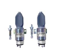 PKHDLYEU Électrovanne d'arrêt du Moteur 1751, Extinction électronique, Interrupteur de Coupure de Carburant, Accessoires de générateur, pièces DC12V 24V(1751 3-wire,12V)