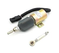 PKHDLYEU Électrovanne d'extinction de Moteur 12 V/24 V 232C-1115030 R215-7 YC6112, électrovanne d'arrêt de Carburant, pièces de générateur de Camion(VS520-02D DC24V)