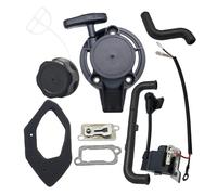 PKHDLYEU Kit de Capuchon de Tube de Plaque de Valve de Sortie d'huile de Bobine d'allumage de démarreur de recul for GX25 GX25N GX 25 25N, Petite pièce de Moteur de Tondeuse à Gazon